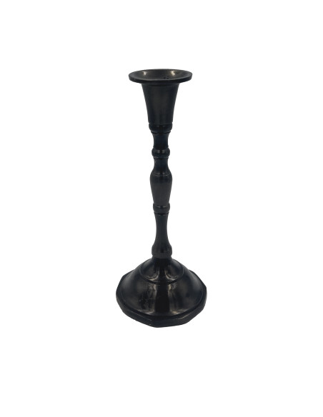 Candelabro negro 20cm