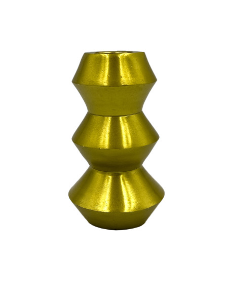 Candelabro dorado 10,5cm