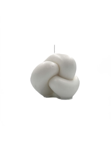 Vela Nudo 11cm - Decoración Elegante y Sofisticada