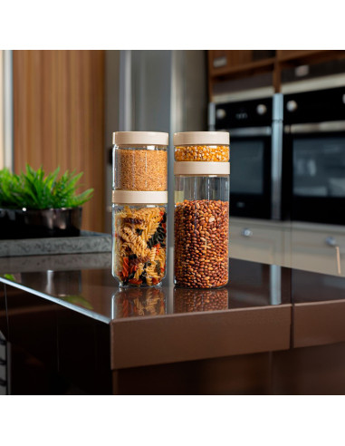 Contenedores de Alimentos Set 4 - Organiza tu Cocina