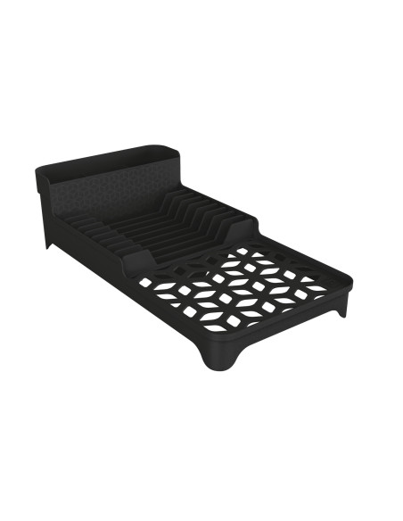 Secaplatos plástico negro 40,8x20,7x11,5cm