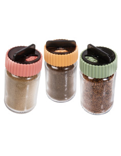 Especiero vidrio con dosificador 105ml