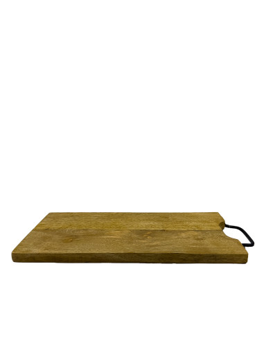 Tabla de Madera con Asa 42x20cm - Accesorio Cocina Práctico