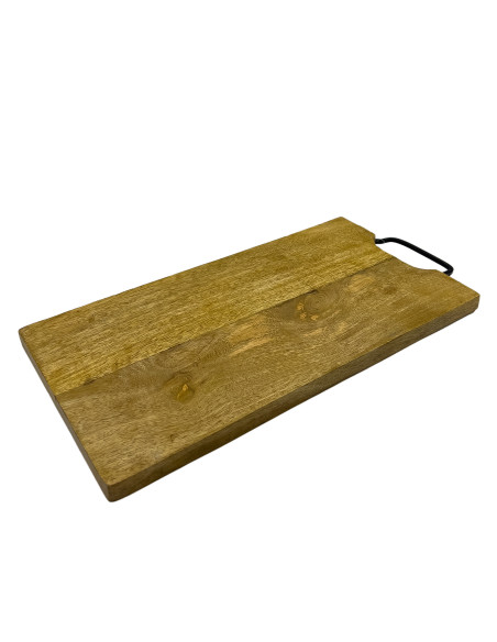 Tabla madera con asa 42x20cm