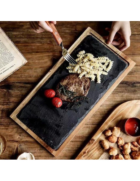 Tabla piedra madera 38x19cm