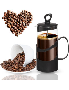 Cafetera francesa de vidrio 350ml 2