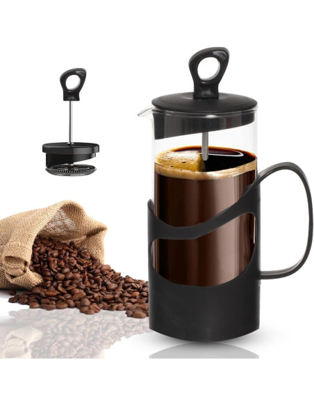 Cafetera francesa de vidrio 1lt