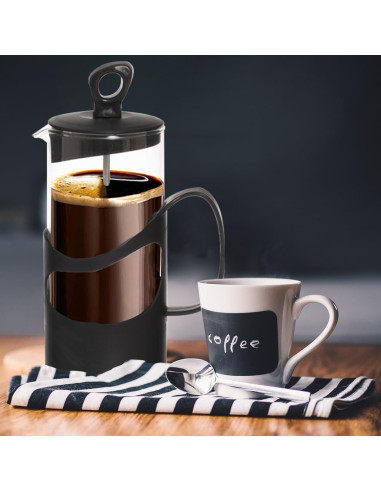 Cafetera Francesa de Vidrio 1Lt - Preparar Café Casero