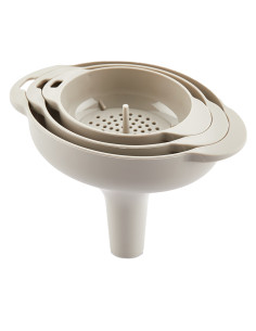 Set 3 embudos con colador 2