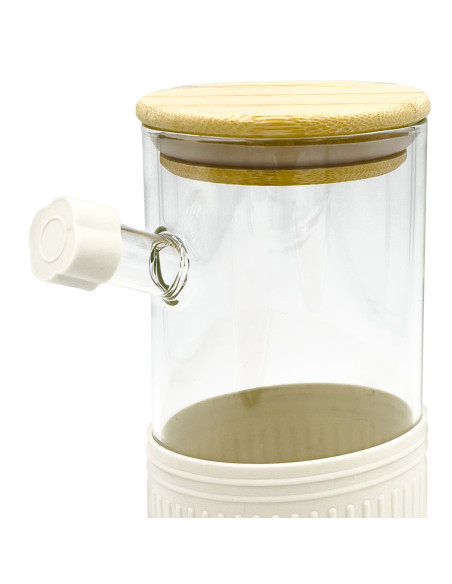 Alcuza borosilicato 3 piezas