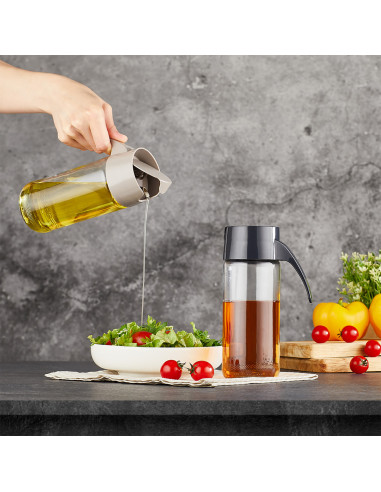 Aceitera de Vidrio 500cc - Menaje de Mesa Elegante