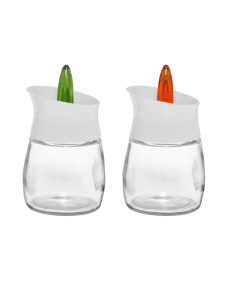 Salero/pimentero vidrio 180ml