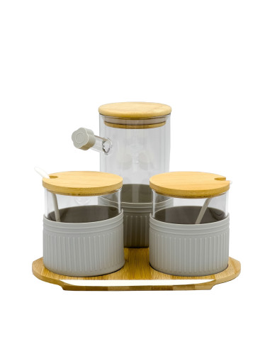 Alcuza Borosilicato 3 Piezas - Accesorios de Mesa