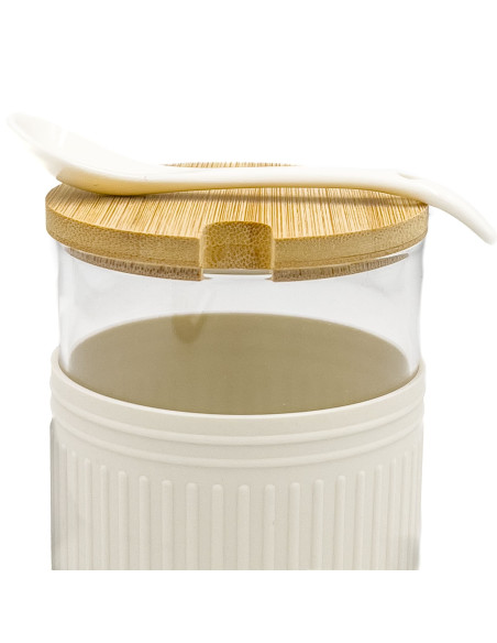 Alcuza borosilicato 3 piezas