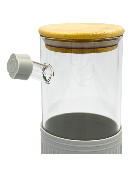 Alcuza borosilicato 3 piezas