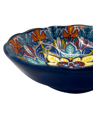 Pocillo Marrakesh 11cm - Pieza de Cerámica Azul Elegante