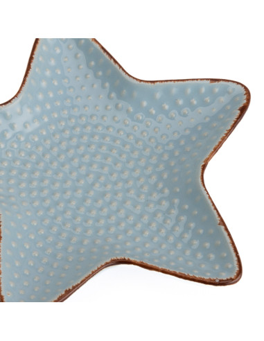 Pocillo Cerámica Estrella Celeste 11cm - Accesorio Mesa