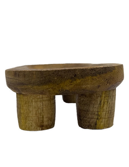 Pedestal madera 23x11x6cm