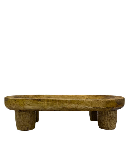 Pedestal madera 23x11x6cm