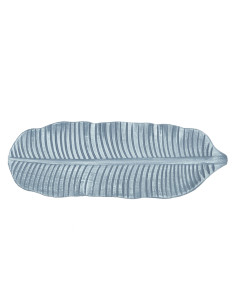 Bandeja hoja ondas 47x16cm plástica gris