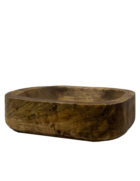 Bowl madera oscuro 15x12x4,5cm