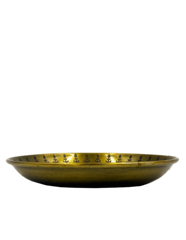 Plato Dorado 12cm - Elegante Vajilla para Mesa