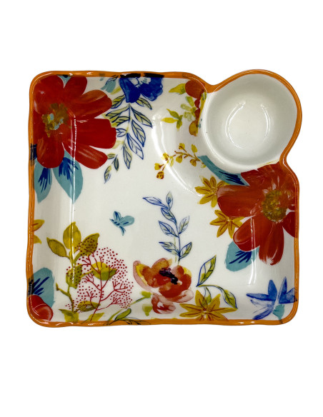 Plato picoteo Florida 18cm