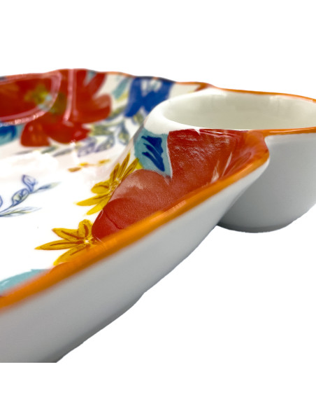 Plato picoteo Florida 18cm