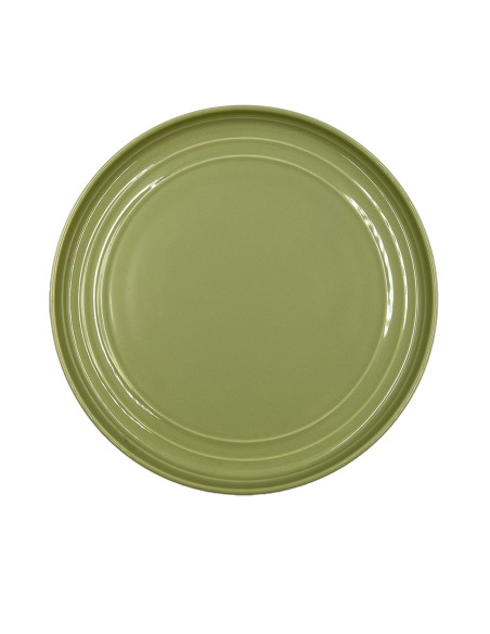 Plato fondo Comacchio verde 25cm