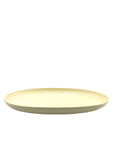Plato ovalado Comacchio blanco 30,5cm