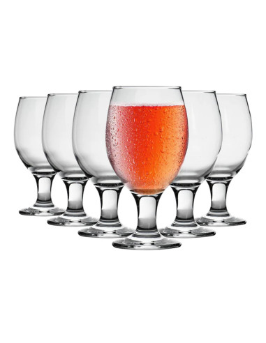 Copa Cerveza 400ml Set de 6 - Elegante y Moderno