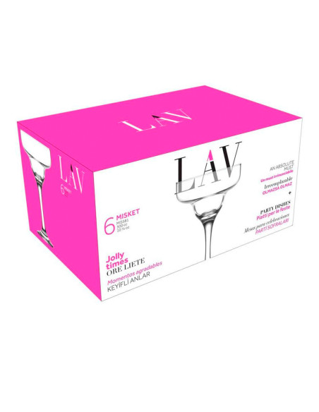 Copa Margarita 295ml set de 6