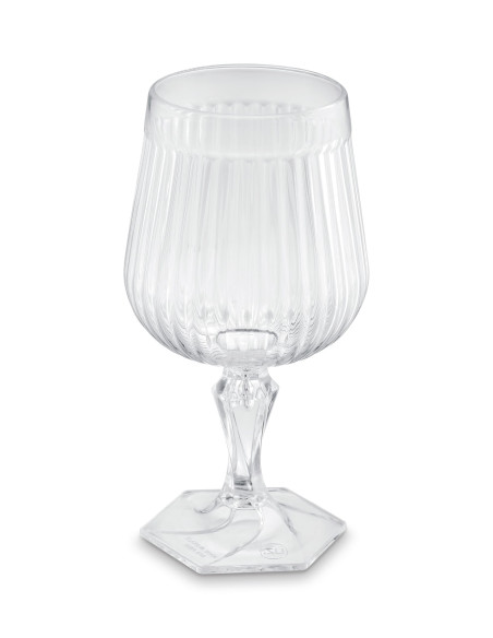 Copa plástica vino transparente 350ml