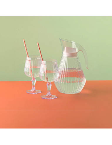 Jarra Transparente 2L - Diseño Elegante y Funcional