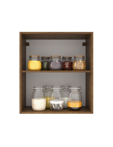 Aéreo cocina Agata gris 1 puerta 60cm