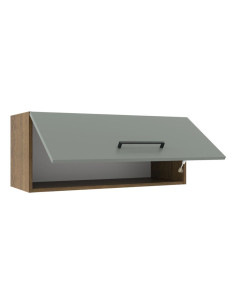 Aéreo cocina Agata gris 1 puerta 80cm 2