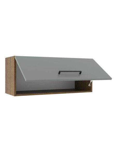 Aéreo cocina Agata gris 1 puerta 80cm