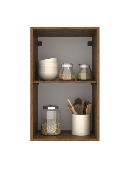 Aéreo cocina Agata gris 1 puerta 40cm