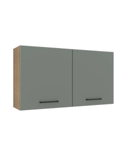 Aéreo cocina Agata gris 2 puertas 120cm