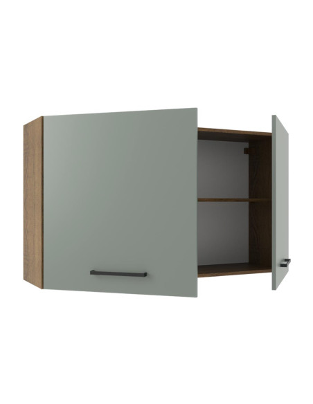 Aéreo cocina Agata gris 2 puertas 120cm