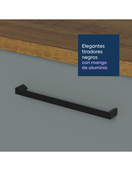 Aéreo cocina Agata gris 1 puerta 80cm