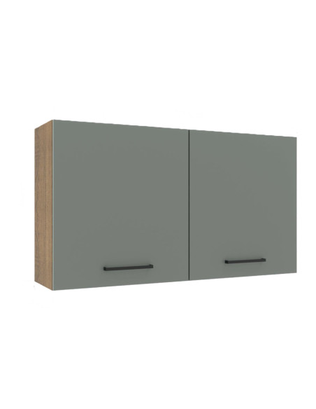Aéreo cocina Agata gris 2 puertas 80cm