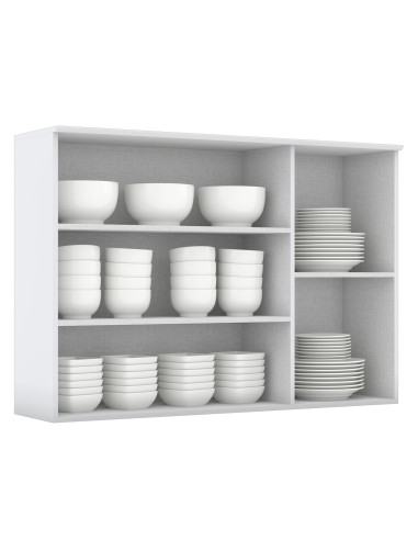 Aéreo Cocina Americana Blanco 120 cm - Muebles de Cocina
