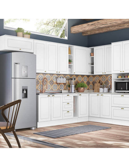 Aéreo cocina Americana blanco 120cm