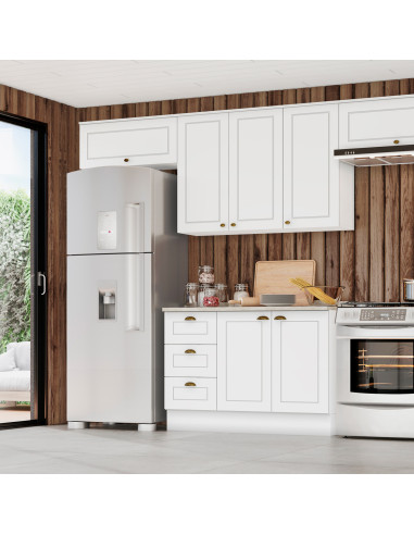 Aéreo Cocina Americana Blanco 40cm - Muebles de Cocina