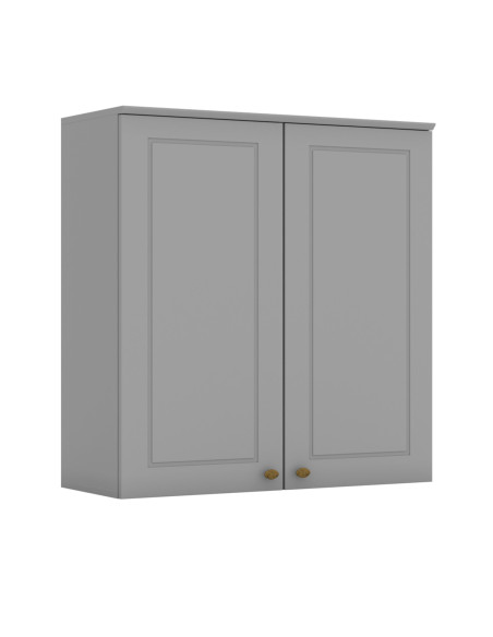 Aéreo cocina Americana gris 2 puertas 80cm