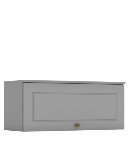 Aéreo cocina Americana gris 1 puerta 80cm