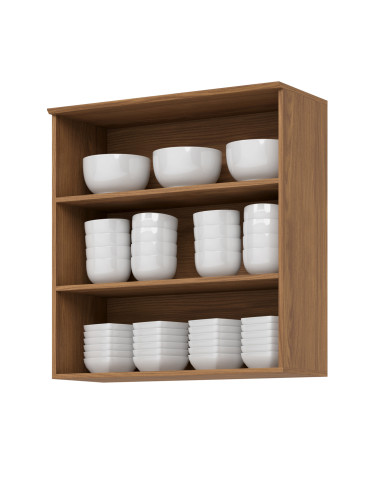 Aéreo Cocina Requinte 2 Puertas Vidrio 80cm - Mueble Cocina