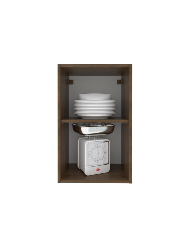 Aéreo Cocina Stella Café 1 Puerta 40cm - Mueble de Cocina