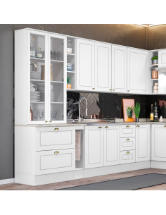 Aéreo especiero Americana blanco 20cm 2